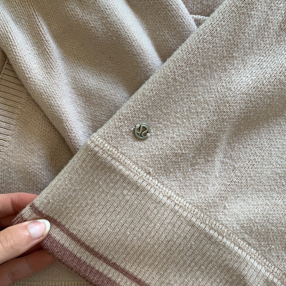 Pink lululemon sweatshirt